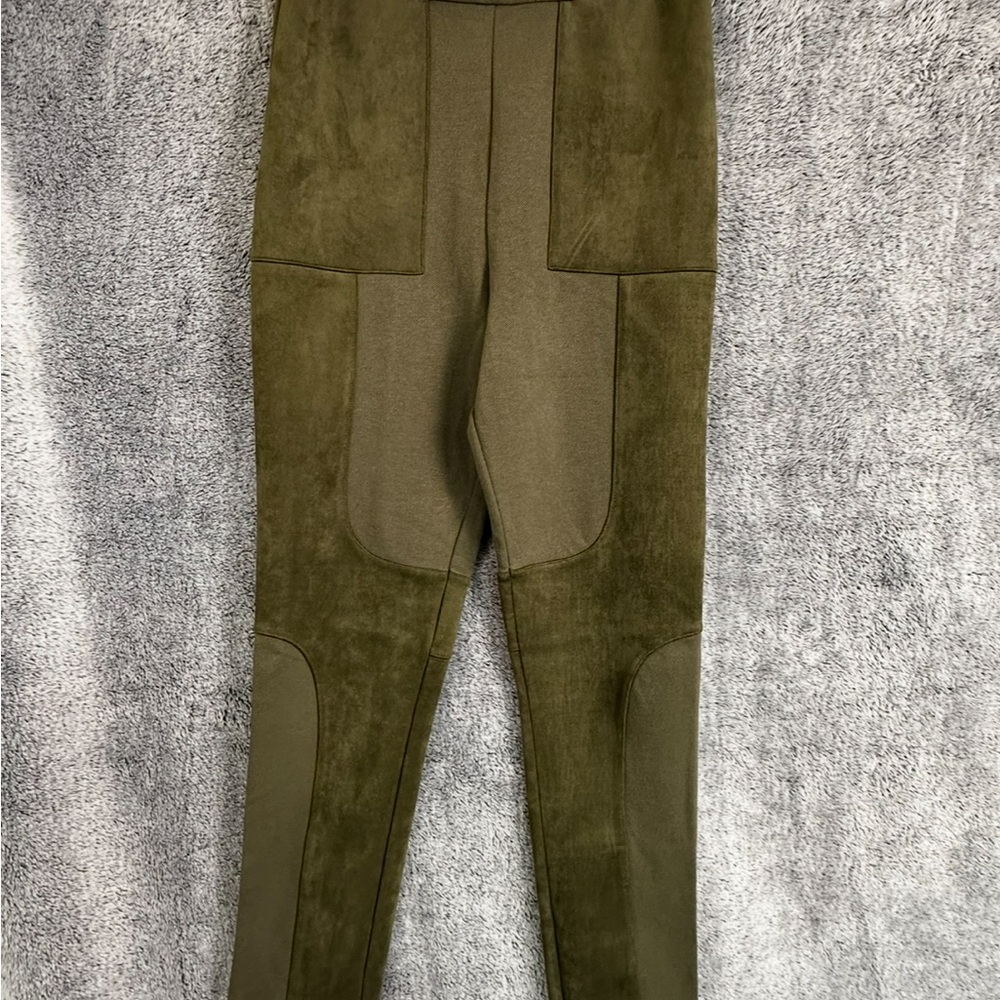 BCBGMaxAzria Olive Green Trousers